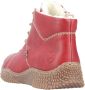 Rieker Winterlaarzen veterschoenen enkellaars high top sneaker met binnenrits - Thumbnail 4