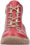 Rieker Winterlaarzen veterschoenen enkellaars high top sneaker met binnenrits - Thumbnail 6