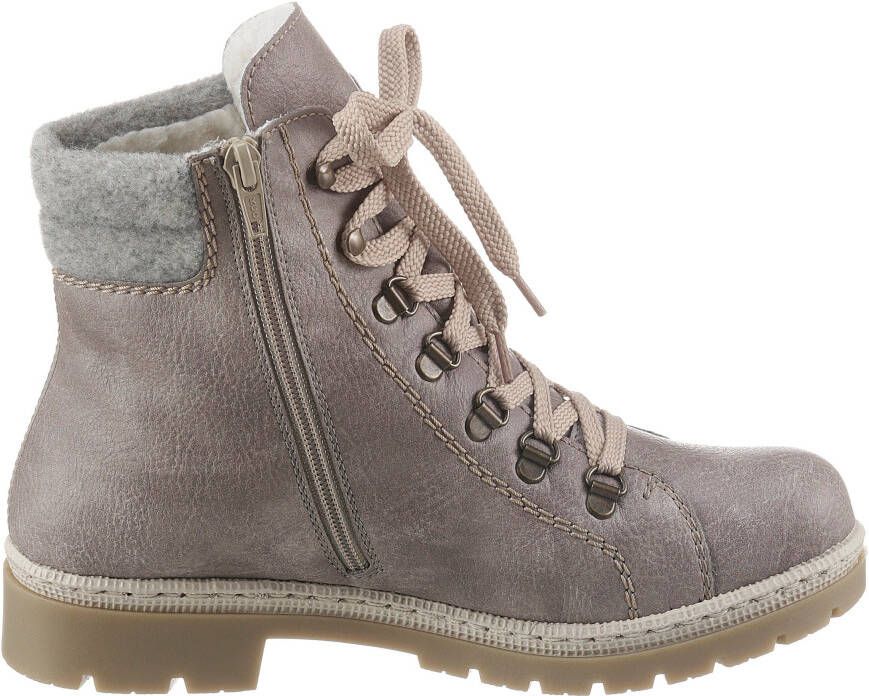 Rieker Winterlaarzen in klassieke bergbeklimmer-look