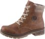 Rieker Winterlaarzen winterenkellaars blokhak in trendy used-look - Thumbnail 5