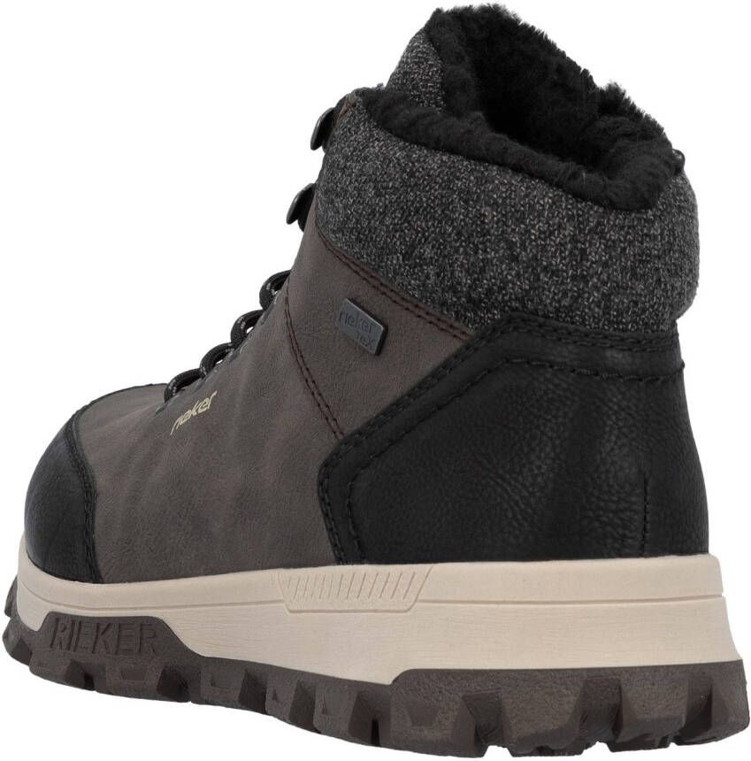 Rieker Winterlaarzen met comfortabele softfoam-binnenzool vrijetijdsschoen veterschoen