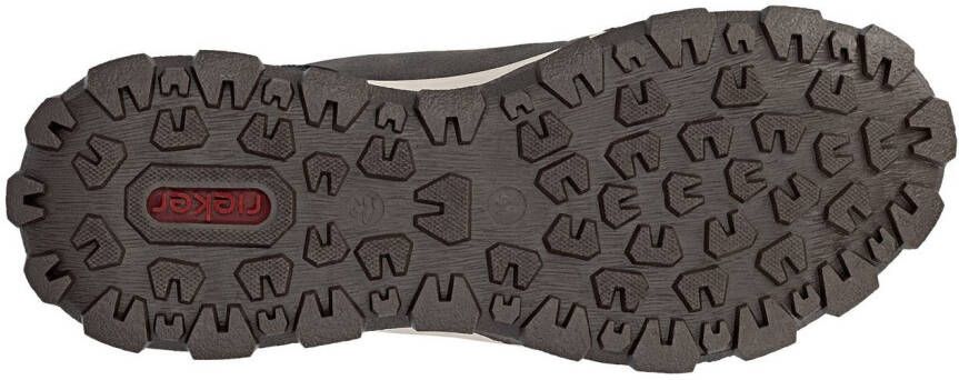 Rieker Winterlaarzen met comfortabele softfoam-binnenzool vrijetijdsschoen veterschoen
