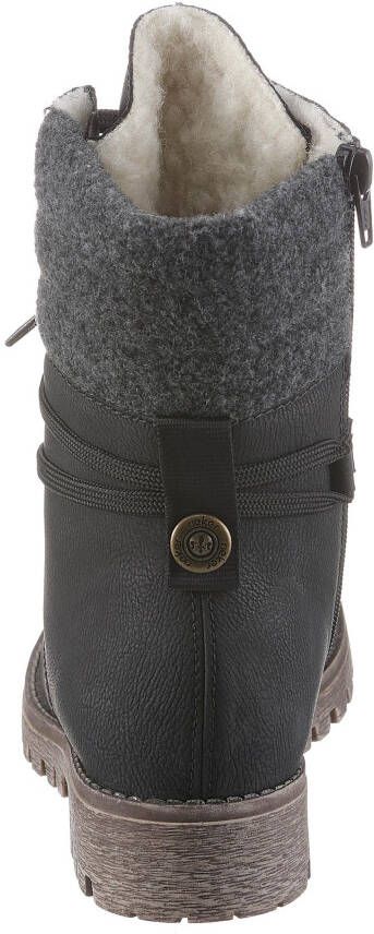Rieker Winterlaarzen outdoor laarzen winterankle boots profielzool met tex-membraan - Foto 3