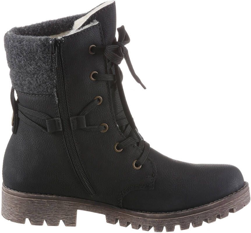 Rieker Winterlaarzen outdoor laarzen winterankle boots profielzool met tex-membraan - Foto 5