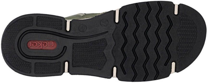 Rieker Winterlaarzen veterschoenen enkellaars met praktische binnenrits - Foto 11