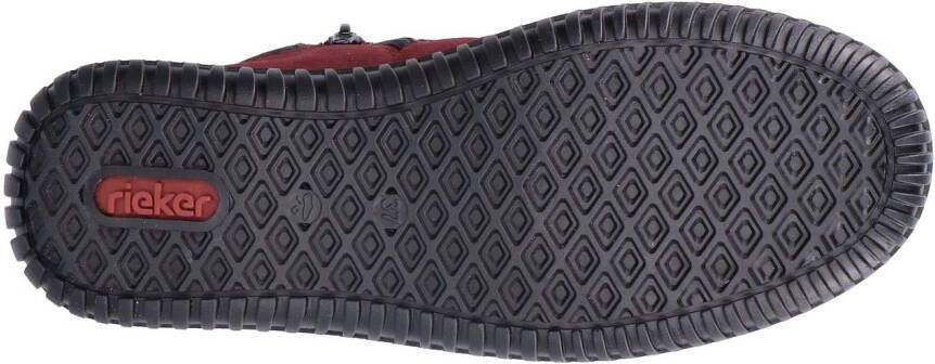 Rieker Winterlaarzen veterschoenen enkellaars tex-membraan met gewatteerde schacht