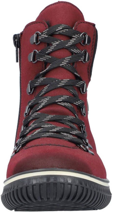 Rieker Winterlaarzen veterschoenen enkellaars tex-membraan met gewatteerde schacht