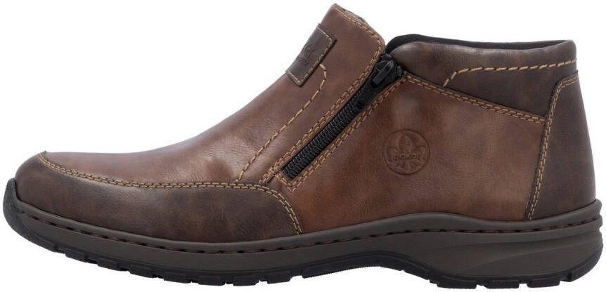 Rieker Winterlaarzen winterenkellaarsjes lage schoen met ritsen aan beide zijden - Foto 8