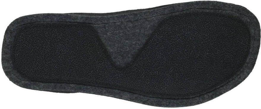 Rohde Pantoffels LUCCA-H met uitneembare leren binnenzool breedte g