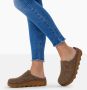 Rohde Comfortabele Beige Pantoffel met Paarse Details Beige Dames - Thumbnail 8