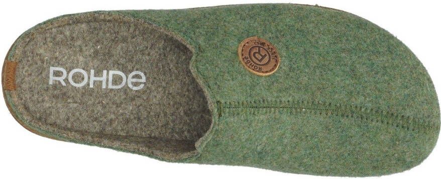 Rohde Pantoffels Foggia huisschoen slippers klomp met profielzool