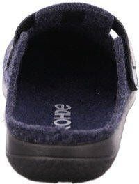 Rohde Pantoffels Bari pantoffel klomp met klittenbandriem in comfortbreedte g