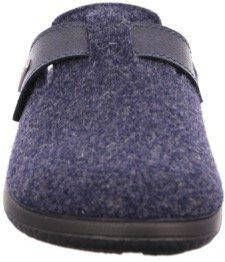 Rohde Pantoffels Bari pantoffel klomp met klittenbandriem in comfortbreedte g