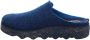 Rohde Easy N 35 klompen damespantoffels muiltjes blauw vilt 6120 54 kobalt - Thumbnail 6