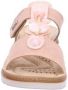 Rohde Roze Nubuck Dames Slippers Roze - Thumbnail 3