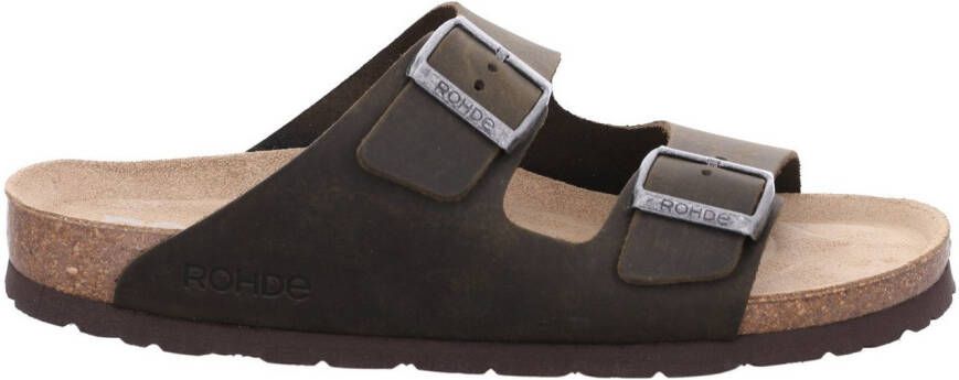 Rohde Slippers Grado zomerschoen slippers badschoen ergonomisch gevormd voetbed