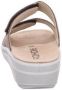 Rohde Dames Slippers Met Klittenband Sluiting Goud - Thumbnail 13