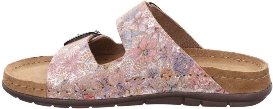 Rohde Slippers Rodigo Zomerschoen huisschoen slippers strandschoen met twee gespen