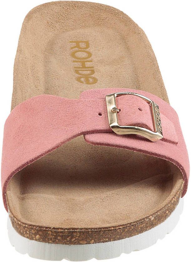 Rohde Slippers sleehak zomerschoenen slippers met voorgevormd soft voetbed
