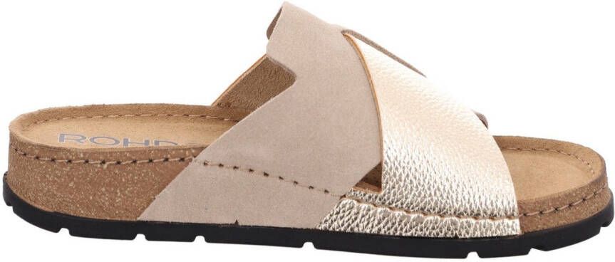 Rohde Slippers Soave Zomerschoen huisschoen slippers strandschoen met zacht voetbed