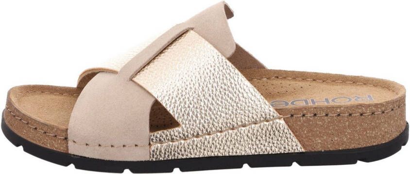Rohde Slippers Soave Zomerschoen huisschoen slippers strandschoen met zacht voetbed