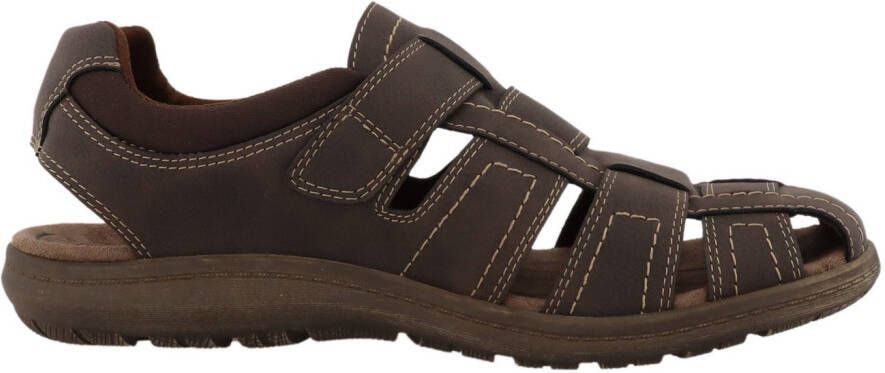 Romika Sandalen halfschoen zomerschoen heren schoen met contraststiksels