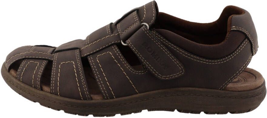 Romika Sandalen halfschoen zomerschoen heren schoen met contraststiksels