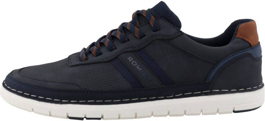 Romika Sneakers vrijetijdsschoen halfschoen veterschoen met contrast-raamnaad