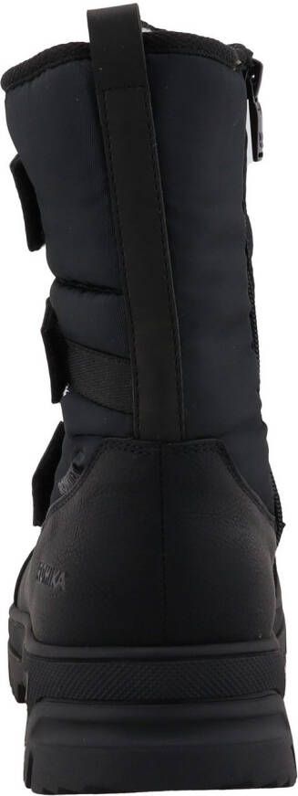 Romika Winterlaarzen Sleehak veterschoenen outdoorschoen met binnenrits