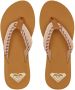 Roxy Porto Rope Teenslippers Natural crazy pink - Thumbnail 13