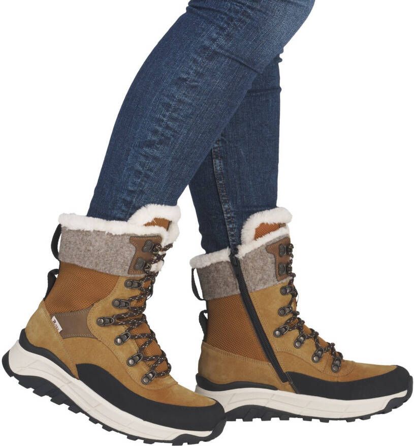 RRieker R-Rieker Winterlaarzen snow boots outdoor ankle boots tex equipment fiber grip sole