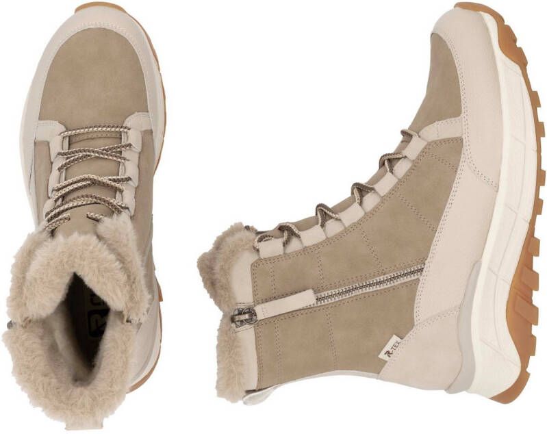 RRieker R-Rieker Winterlaarzen ankle boot profile sole with tex membrane for winter