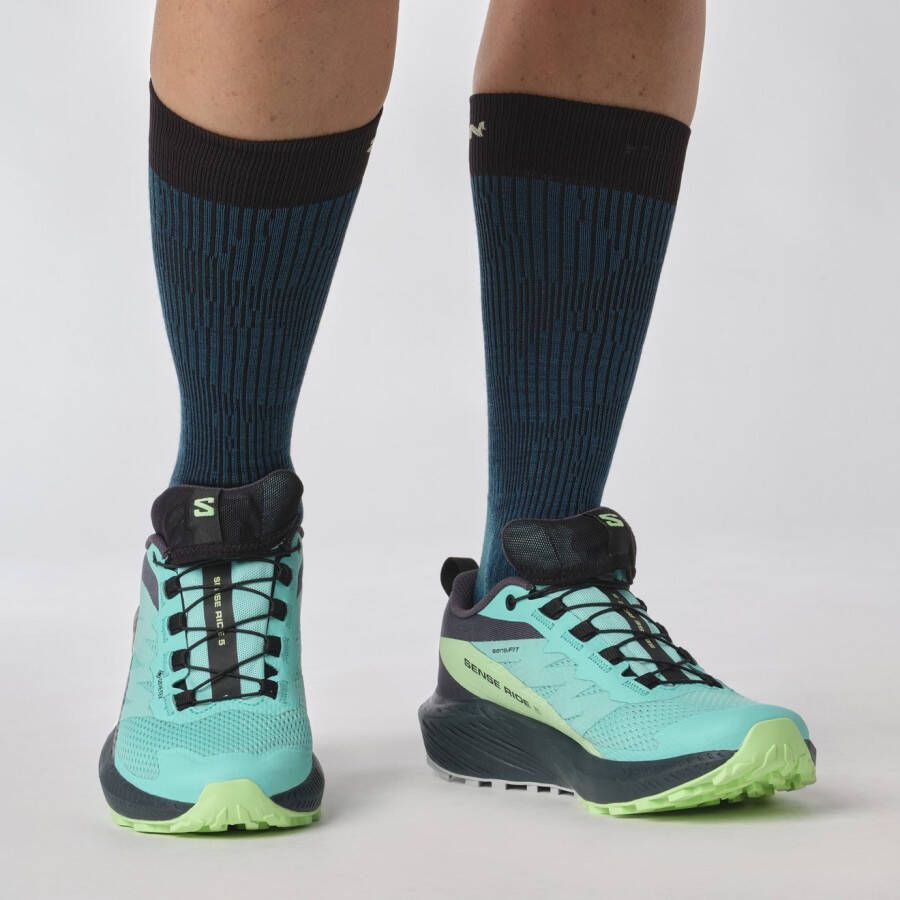 Salomon Trailrunningschoenen SENSE RIDE 5 GORE-TEX W waterdicht trailrunningschoenen