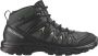 Salomon X Braze Mid GTX GORE-TEX Heren Wandelschoenen Grijs-Zwart - Thumbnail 4