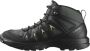 Salomon X Braze Mid GTX GORE-TEX Heren Wandelschoenen Grijs-Zwart - Thumbnail 5