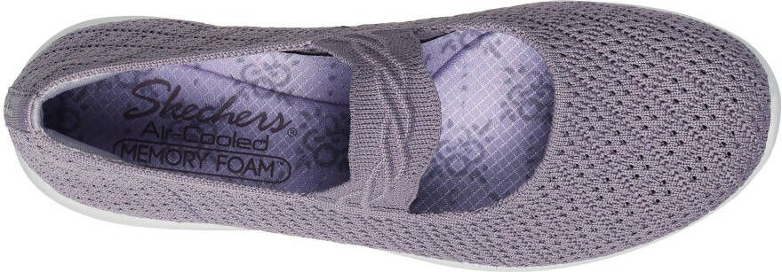 Skechers Ballerina's met riempje ARYA-THAT'S SWEET Wedge pumps slippers geschikt voor machinewas