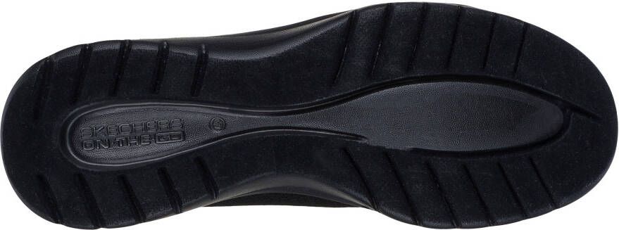 Skechers Ballerina's ON-THE-GO FLEX-SIENA Slipper instapschoen slip-on sneaker met comfortabele elastische afwerking