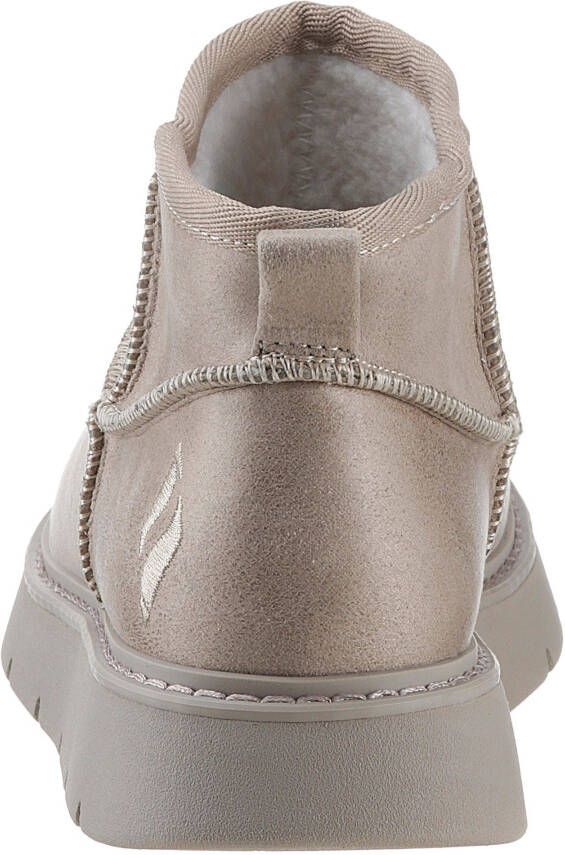 Skechers Boots zonder sluiting KEEPSAKES LITE Plateaustiefel winterlaarzen met verwarmende memory foam-uitrusting