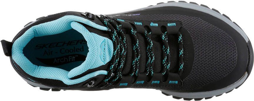 Skechers Hoge veterschoenen ARCH FIT DISCOVER met goodyear rubber zool
