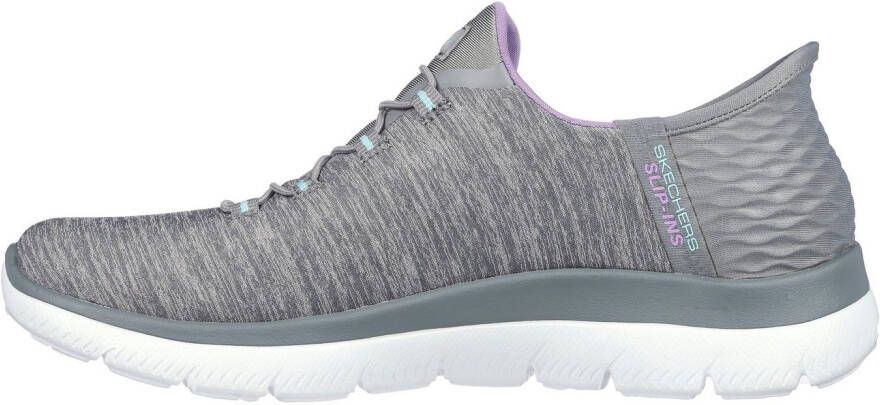 Skechers Instappers SUMMITS DAZZLING HAZE Slip-ins sneaker vrijetijdsschoen met subtiele contrastdetails
