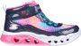 Skechers Flutter Heart Lights Simple Amor 302677L-NVMT voor meisje Marineblauw Laarzen Sneeuw laarzen - Thumbnail 4