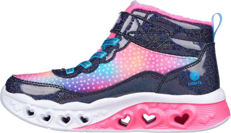 Skechers Kids Sneakers FLUTTER HEART LIGHTS met knipperlichtje voor het in- en uitschakelen