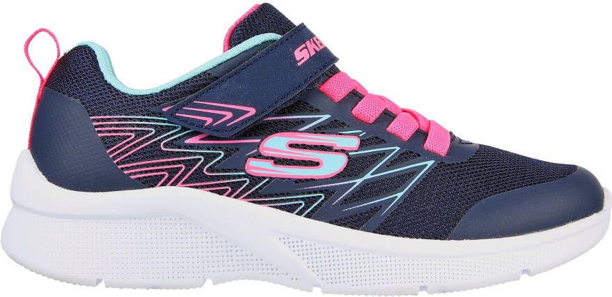 Skechers Kids Sneakers MICROSPEC BOLD DELIGHT met kleurrijke contrastdetails
