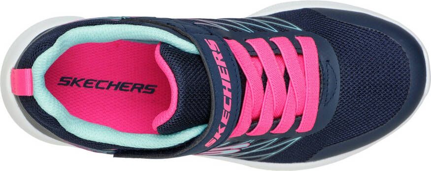 Skechers Kids Sneakers MICROSPEC BOLD DELIGHT met kleurrijke contrastdetails