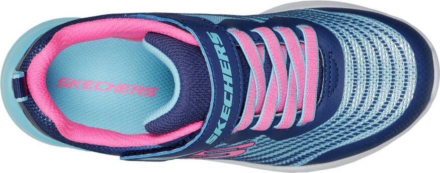 Skechers Kids Sneakers Microspec met contrastkleurige details