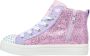 Skechers Twi-Lites 2.0-Butterfly Wishe Meisjes Sneakers Lila; Multicolour - Thumbnail 4