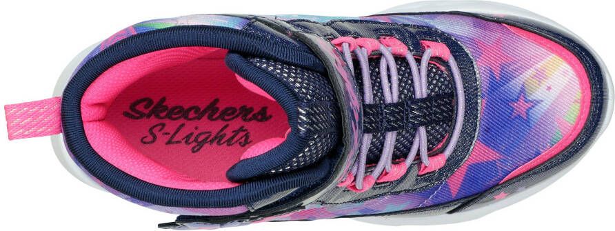 Skechers Kids Sneakers TWISTY BRIGHTS SWEET STARZ met knipperlichtje voor het in- en uitschakelen