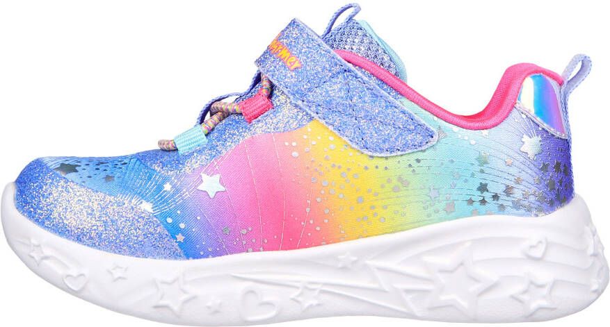 Skechers Kids Sneakers UNICORN CHARMER- met blinkende zool