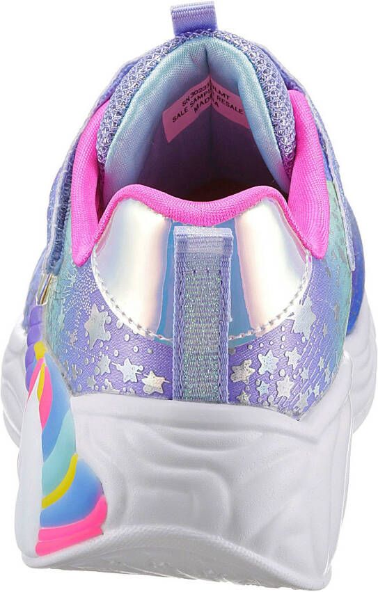 Skechers Kids Sneakers UNICORN DREAMS- met zacht verdikte binnenzool