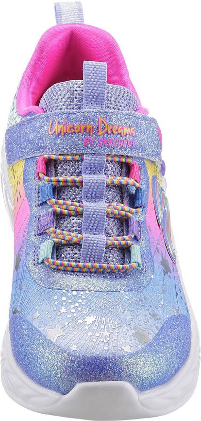Skechers Kids Sneakers UNICORN DREAMS- met zacht verdikte binnenzool